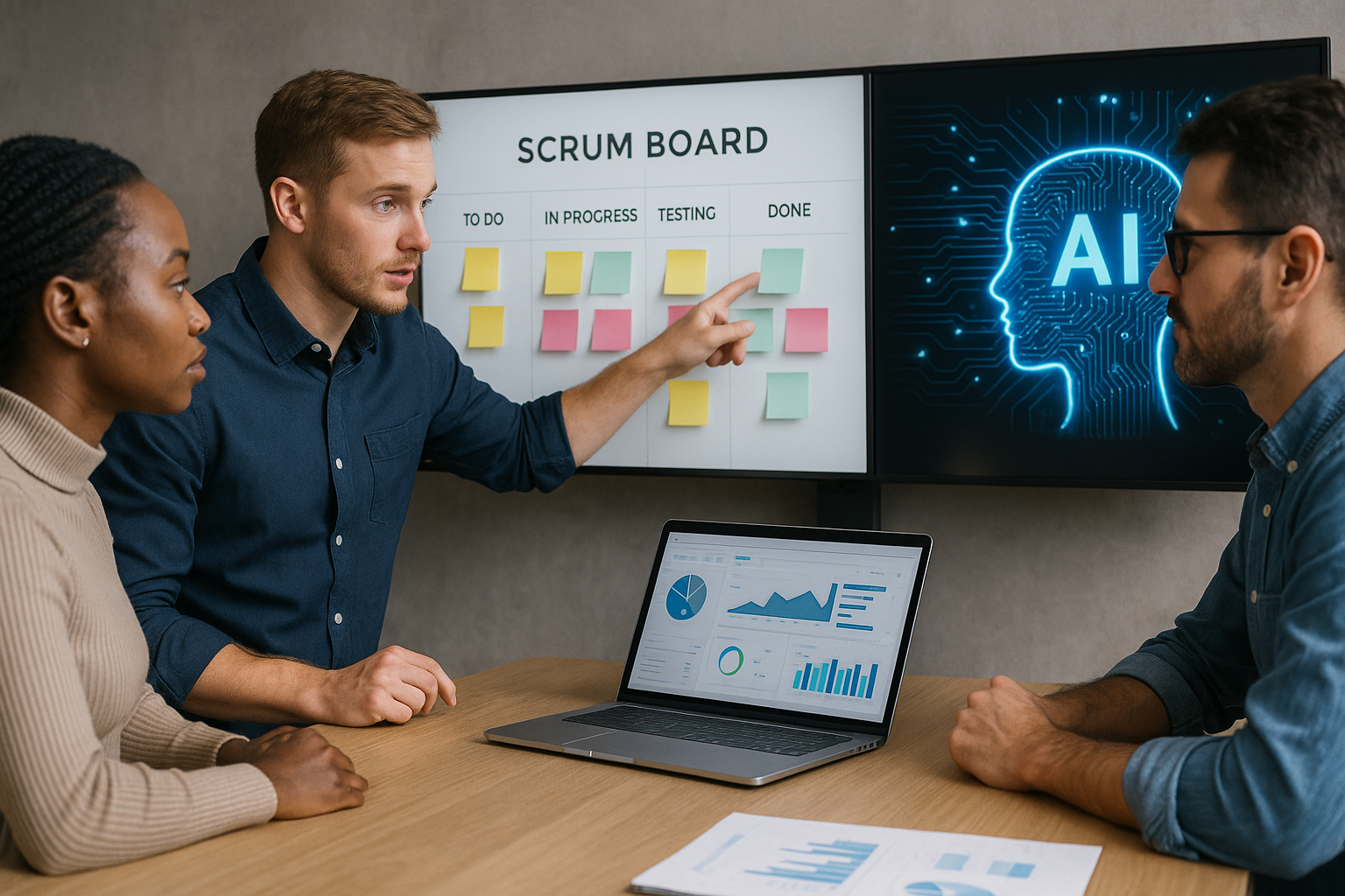 IA + Scrum: Cómo combinarlos para proyectos exitosos